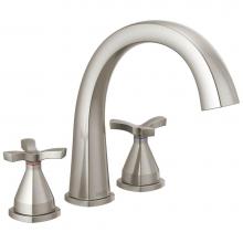 Delta Faucet T27776-SS-PR - Stryke® Three Hole Roman Tub Trim