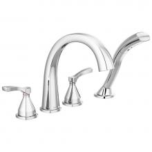 Delta Faucet T4777-PR - Stryke® Roman Tub Trim with Hand Shower