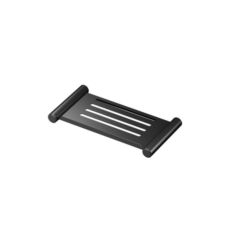 Elegant 10&apos;&apos;L Shower Shelf Matte Black