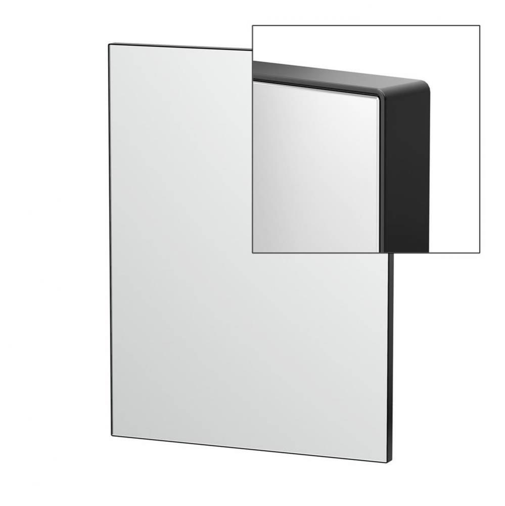 Perfect Reflections Framed Mirror, Matte Black