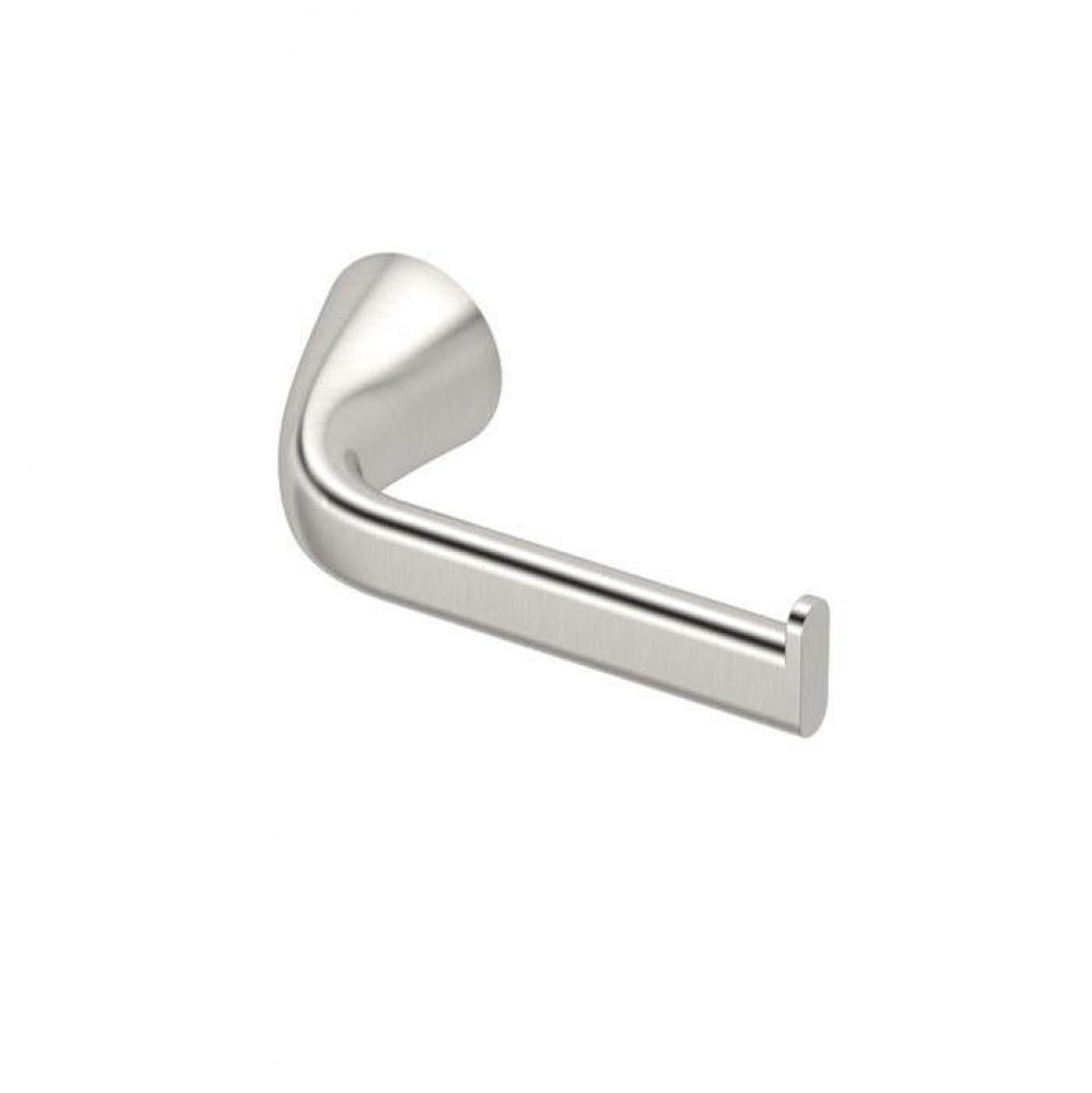 Brie Euro Toilet Paper Holder, Satin Nickel