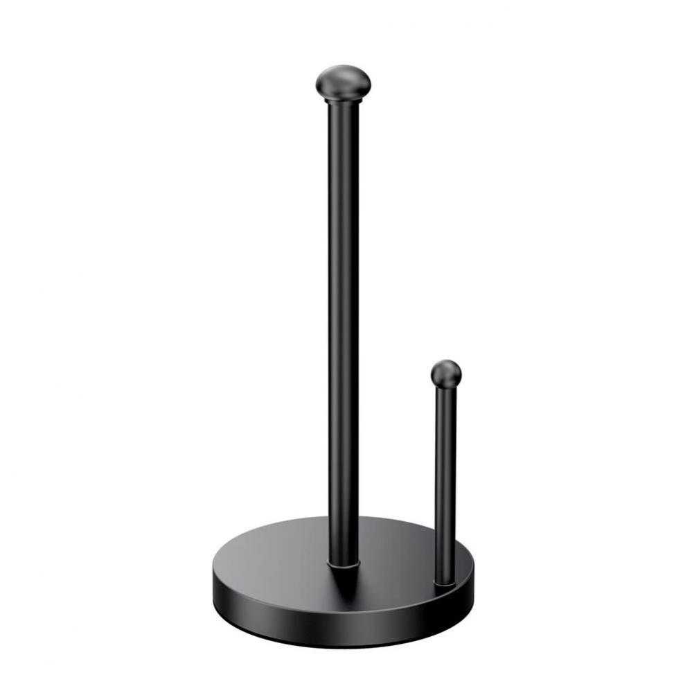 Kitchen Towel Stand 13.5&apos;&apos;H Matte Black