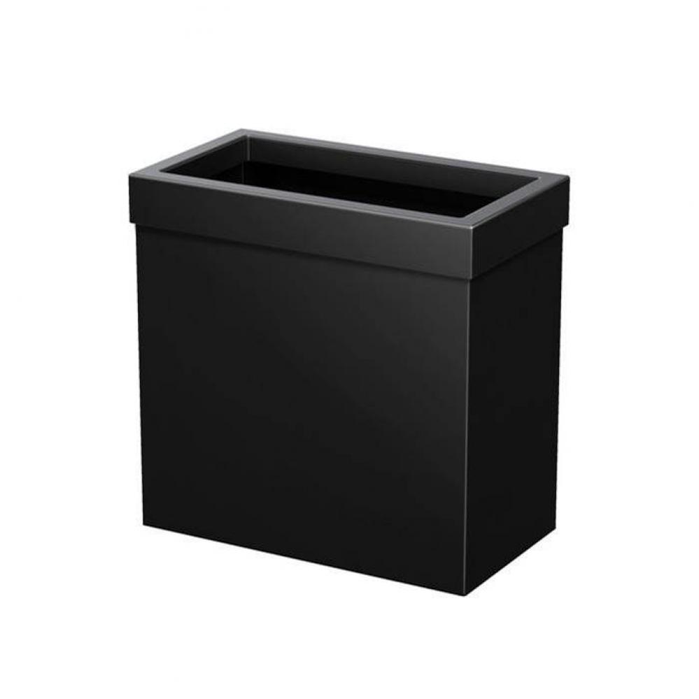 Rectangle Wastebasket Matte Black