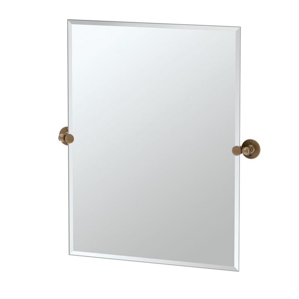 Cafe 31.5&apos;&apos;H Frameless Rect Mirror Bronze