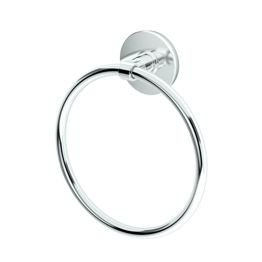 Noble Towel Ring, Chrome