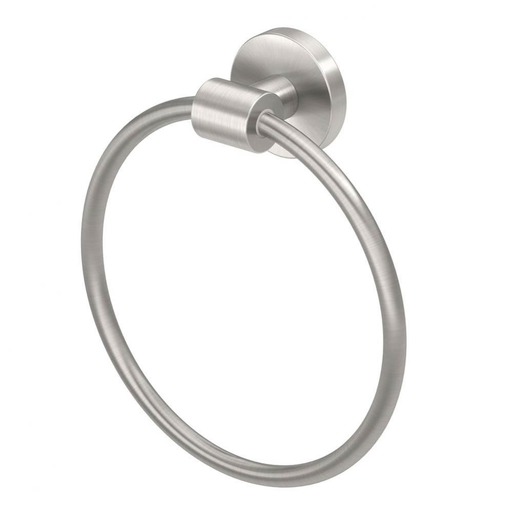 Reveal Towel Ring Satin Nickel