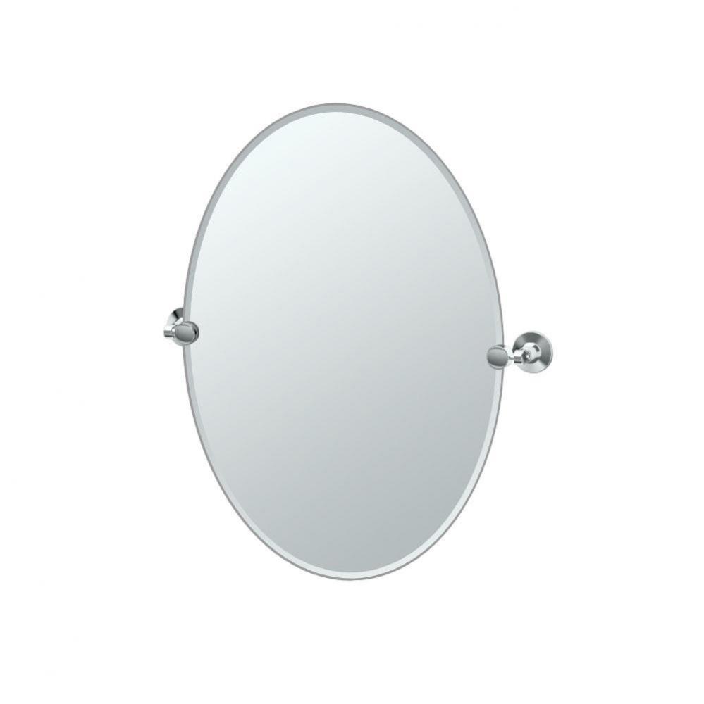 MAX,OVAL MIRROR,CHROME