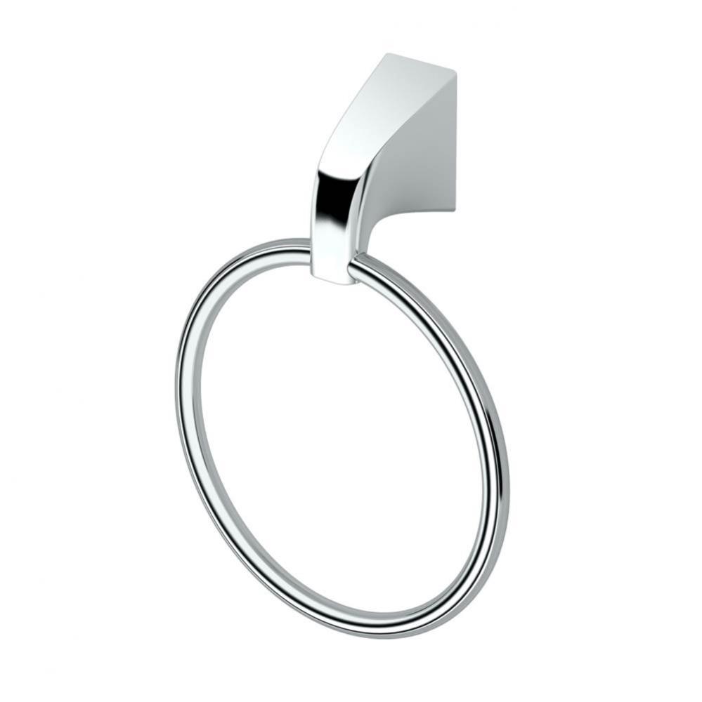 Quantra Towel Ring, Chrome