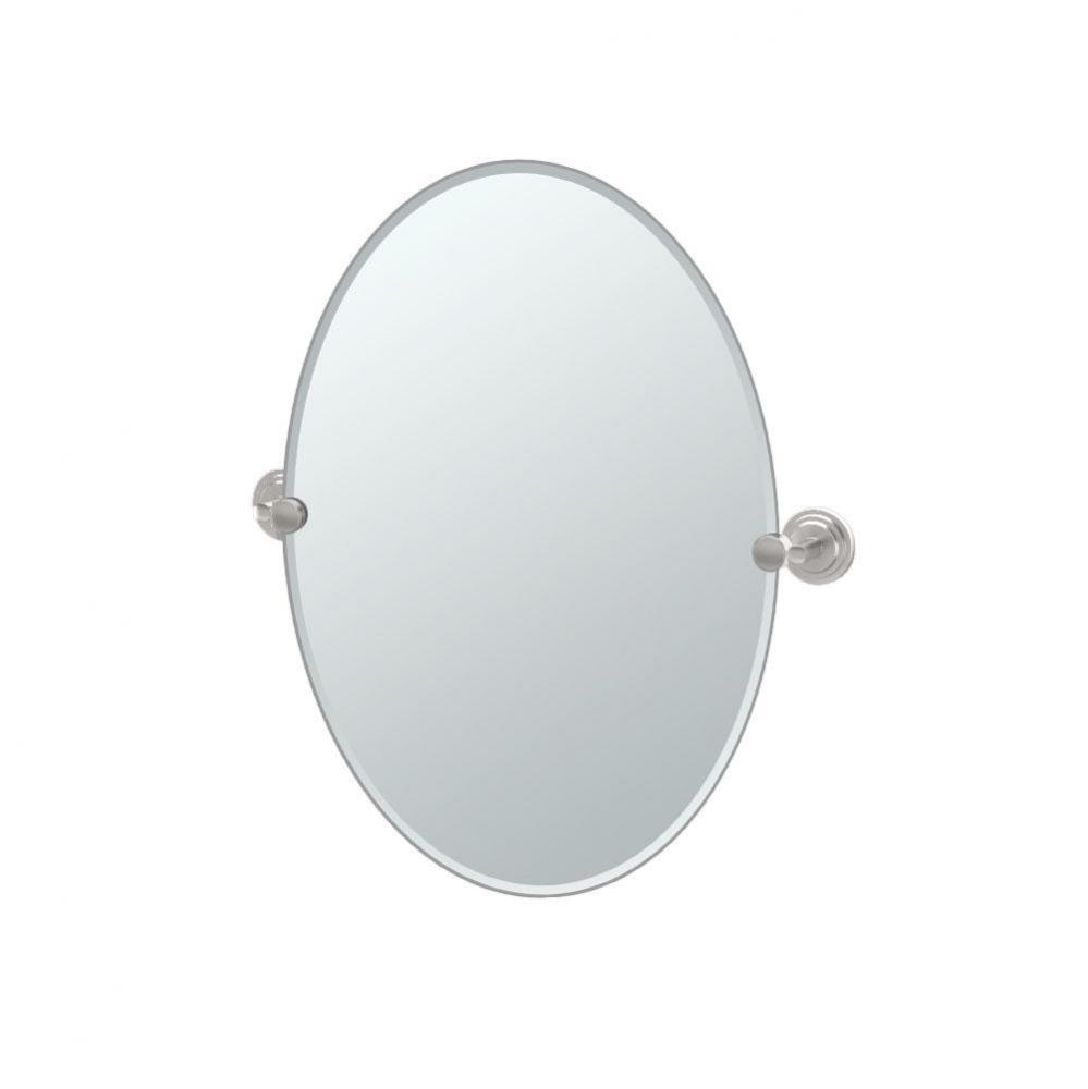 Marina 26.5&apos;&apos;H Frameless Oval Mirror SN