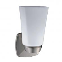 Gatco 1691 - Jewel Single Sconce, Satin Nickel