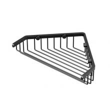 Gatco 1497MX - Corner Shower Basket 9.25''W Matte Black
