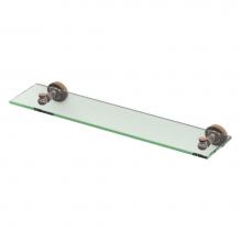 Gatco 4036 - Tavern 20.13'' L Glass Shelf, Bronze