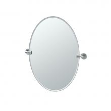 Gatco 4109 - ZONE,OVAL MIRROR,CHROME