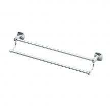 Gatco 4144 - JEWEL,24 In. DOUBLE TWL BAR,CHROME