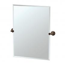 Gatco 4349S - Tiara 31.5''H Rectangle Mirror Bronze