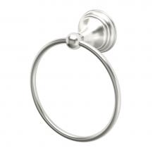 Gatco 4362 - Charlotte Towel Ring, Satin Nickel