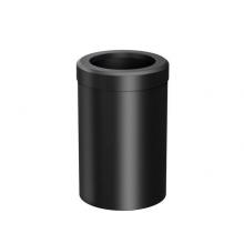 Gatco 1912 - Round Wastebasket Matte Black