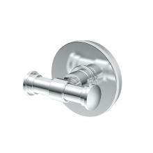 Gatco 4455 - Noble Double Robe Hook, Chrome