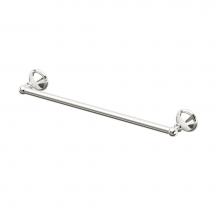 Gatco 4581 - Laurel Ave 18'' L Towel Bar, Polished Nickel