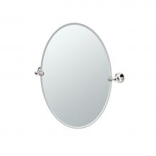 Gatco 4589 - LAUREL AVE,OVAL MIRROR,NICKEL