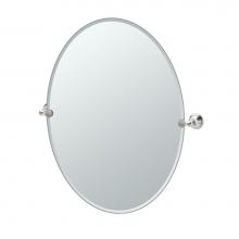 Gatco 4599LG - LAUREL AVE,LRG OVAL MIRROR,SN