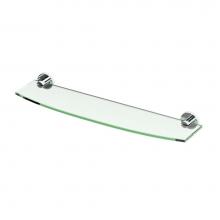 Gatco 4686A - CHANNEL 18 In.  SHELF,CHROME