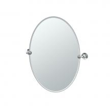 Gatco 4849 - MAX,OVAL MIRROR,CHROME