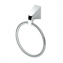 Gatco 5172 - Quantra Towel Ring, Chrome