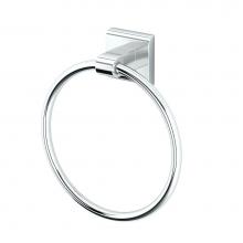 Gatco 5312 - Tru Towel Ring, Chrome