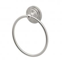 Gatco 5846 - Marina Towel Ring, Satin Nickel