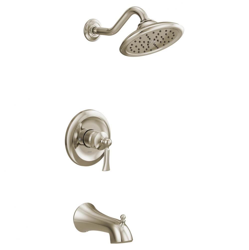 Wynford M-CORE 3-Series 1-Handle Eco-Performance Tub and Shower Trim Kit in Polished Nickel (Valve