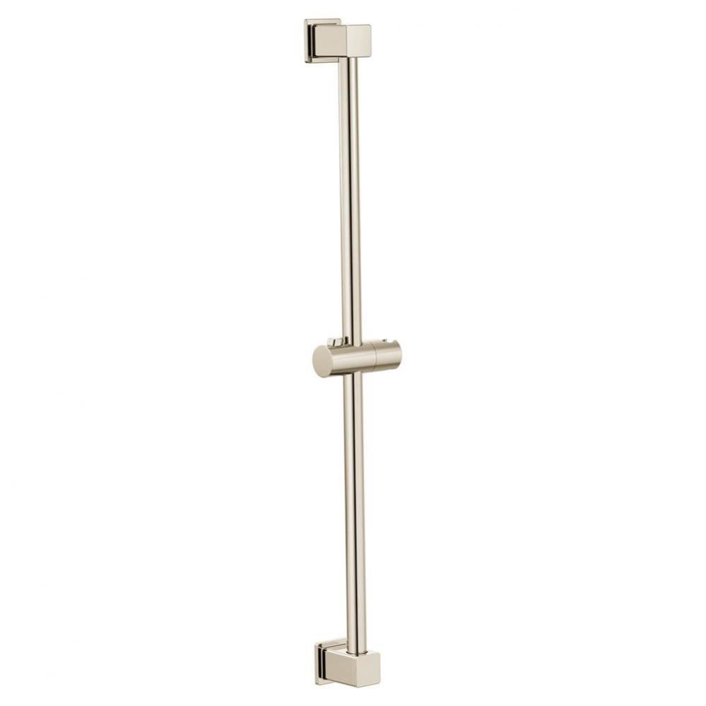 Handshower 32-Inch Adjustable Slidebar Assembly, Polished Nickel