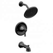 Moen T2313EPBL - Matte black Posi-Temp(R) tub/shower