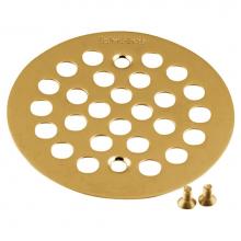 Moen 101664BG - 4-1/4-Inch Screw-In Shower Strainer, Brushed Gold