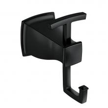 Moen MY3503BL - Matte Black Double Robe Hook