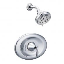 Moen T2138EP - Eva Posi-Temp Eco-Performance Shower Trim Kit, Valve Required, Chrome