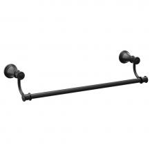 Moen YB6418BL - Matte Black 18'' Towel Bar