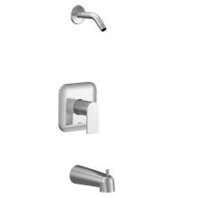 Moen UT2473NH - Genta M-CORE 2-Series 1-Handle Tub and Shower Trim Kit in Chrome (Valve Sold Separately)