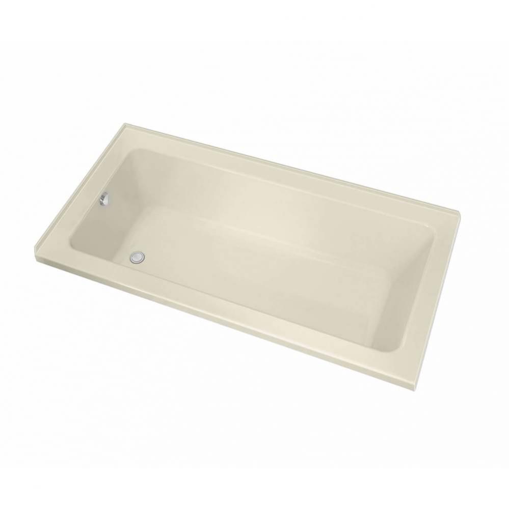 Pose Acrylic Corner Left Right-Hand Drain Bathtub in Bone