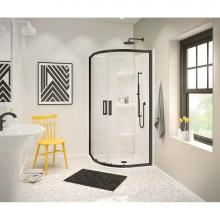 Maax 137449-900-340-000 - Radia Neo-round 38 x 38 x 71 1/2 in. 6 mm Sliding Shower Door for Corner Installation with Clear g