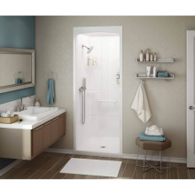 Maax 107006-000-001-000 - Allia SHR-3636 Acrylic Alcove Center Drain One-Piece Shower in White