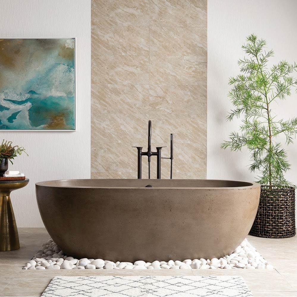 Avalon 72 Bathtub in Earth