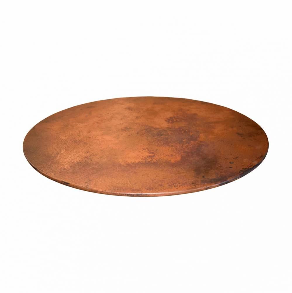 Copper Lazy Susan in Tempered 36&apos;&apos;