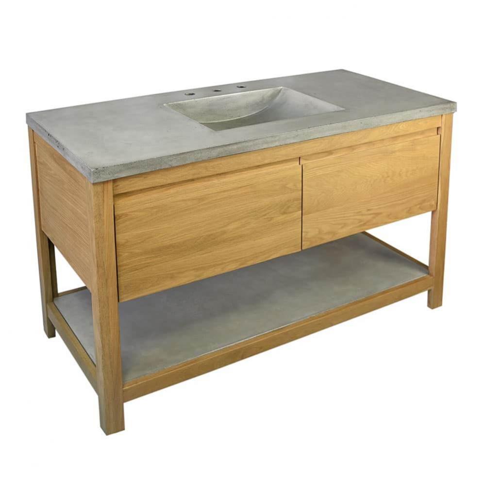 48&apos;&apos; Solace Vanity in Sunrise Oak - Top sold separately