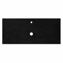 Native Trails NSV48-CV1 - 48'' Native Stone Vanity Top in Charcoal- Vessel with Single Hole Cutout