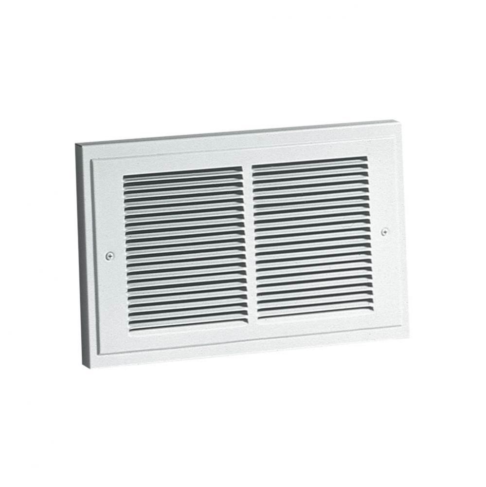 Heater, White Grille, 750/1500 W 120 VAC, 1125W 208 VAC, 1500 W 240 VAC