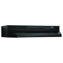 Broan Nutone F403623 - 36-Inch Convertible Under-Cabinet Range Hood, 230 Max Blower CFM, Black