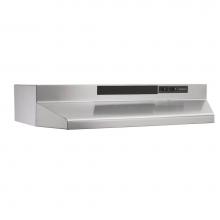 Broan Nutone F403604 - 36-Inch Convertible Under-Cabinet Range Hood, 230 Max Blower CFM, Stainless Steel