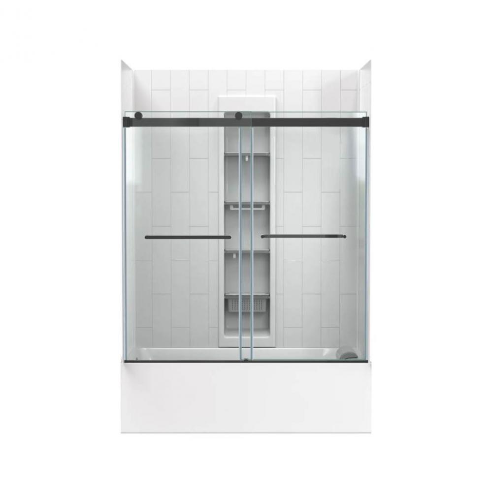Aspirations 60 x 32-Inch Integral Apron Bathtub With Left-Hand Drain