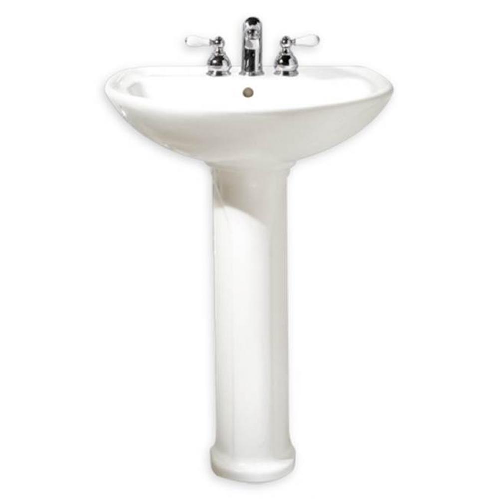 Cadet&#xae; 4-Inch Centerset Pedestal Sink Top and Leg Combination